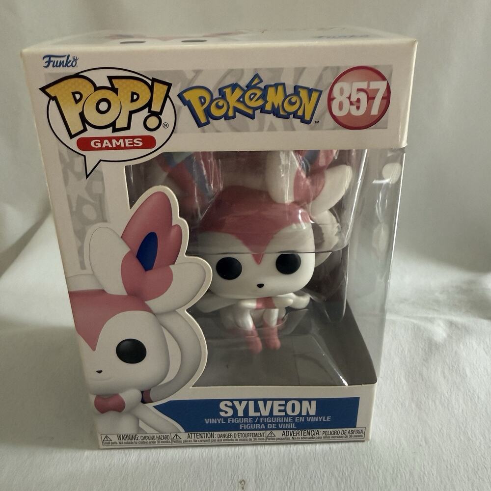 Funko Pop Games Pokemon Sylveon #857 Vinyl Figure Original Box New